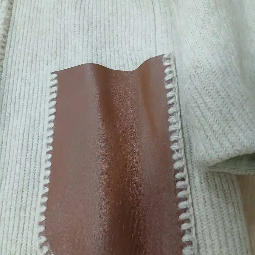 [BUNJANG] TIME Ivory Knit Long Cardigan / TIME 아이보리 니트 롱 가디건