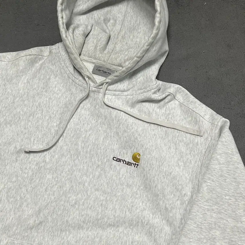 [BUNJANG] Carhartt WIP Ash Gray Hoodie / 칼하트 wip 윕 후드티 백염 애쉬 그레이