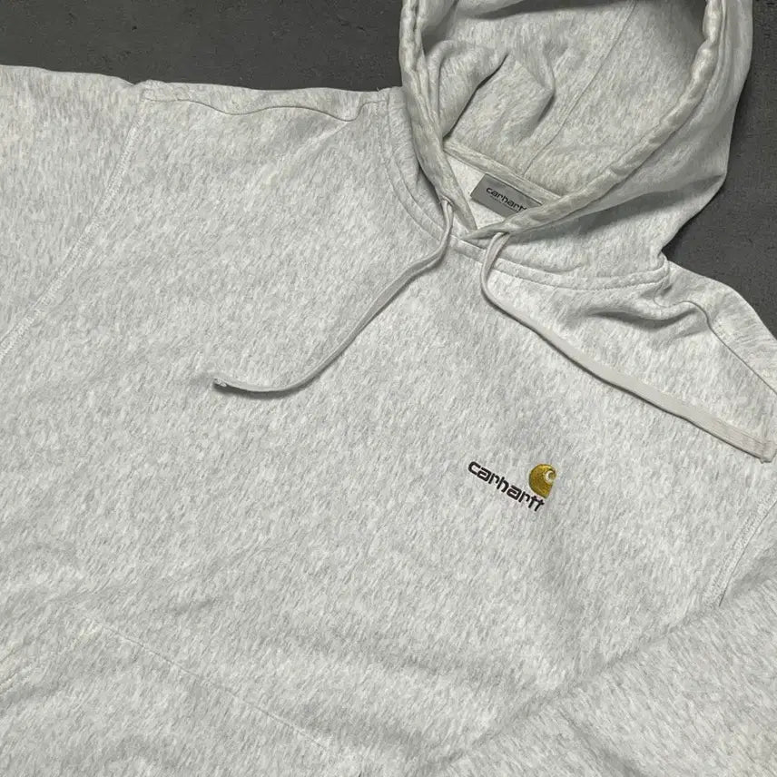 [BUNJANG] Carhartt WIP Ash Gray Hoodie / 칼하트 윕후드티 wip 백염 애쉬그레이