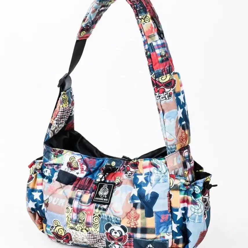 [BUNJANG] HYSTERIC MINI Patchwork Shoulder Bag / HYSTERIC MINI 패치워크 숄더백 히스테릭 미니 잡지부록
