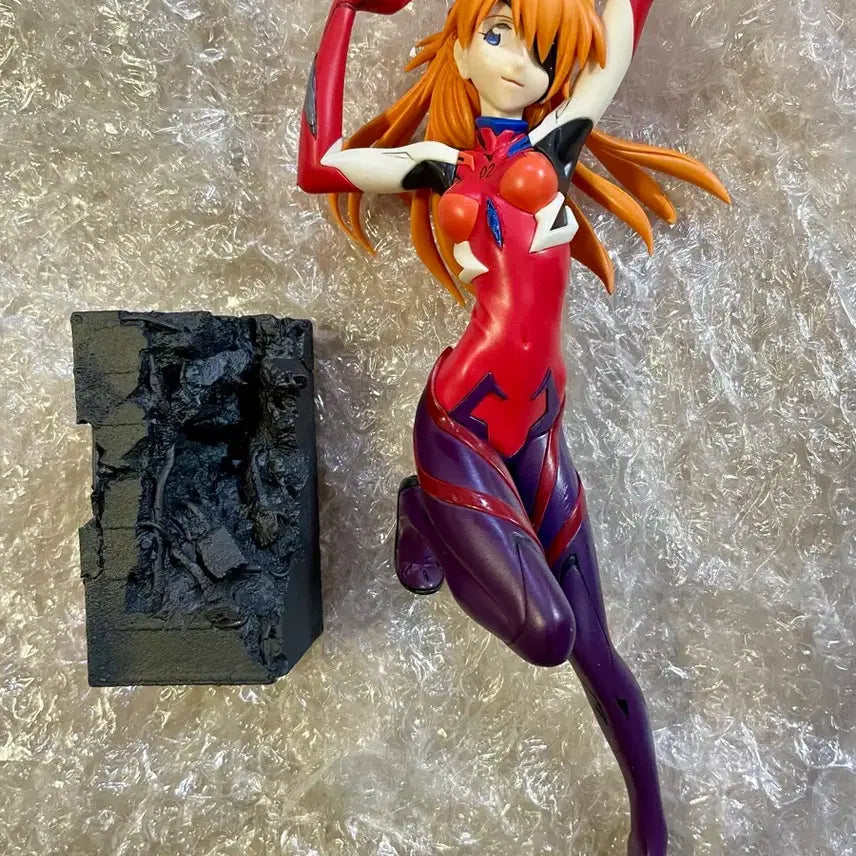[BUNJANG] VOLKS Asuka Langley Soryu Resin Figure / 에반게리온 아스카 보크스 캬라구민 레진 완성품