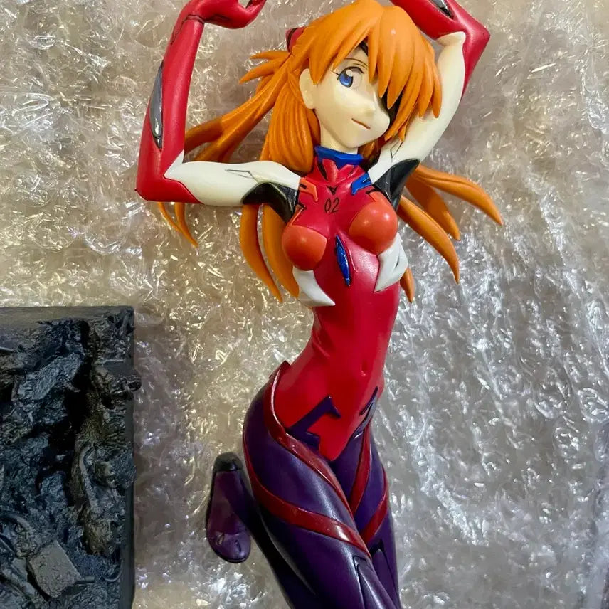 [BUNJANG] VOLKS Asuka Langley Soryu Resin Figure / 에반게리온 아스카 보크스 캬라구민 레진 완성품