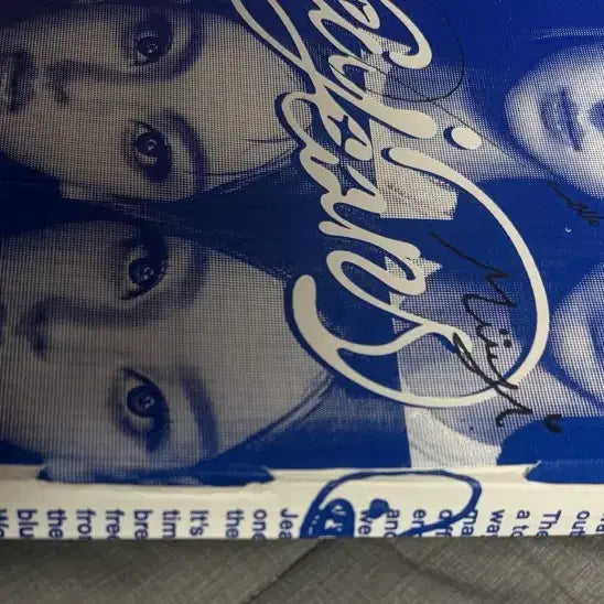 뉴진스 NewJeans 친필싸인 블루북