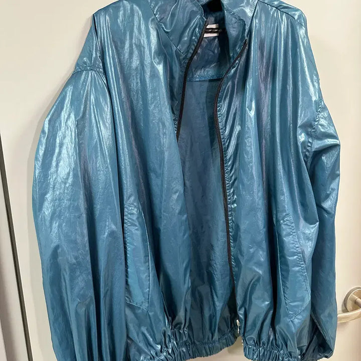 [BUNJANG] Code Blue Windbreaker Jacket / [마지막 떨이] code 블루종 바람막이 블루 105