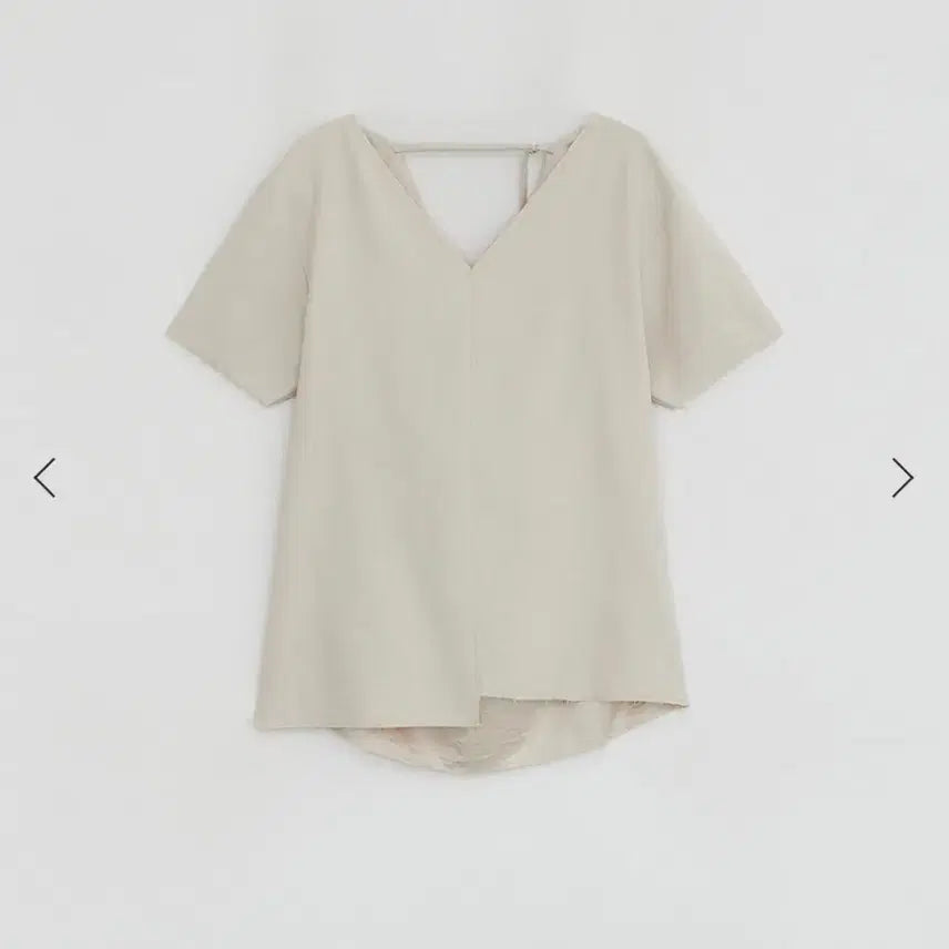 [BUNJANG] Lowtide CUPRO DRAPE TOP [BEIGE] / Lowtide 로우타이드 CUPRO DRAPE TOP [BEIGE]