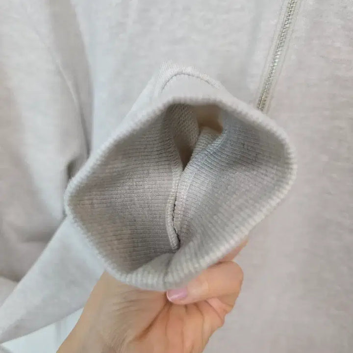 [BUNJANG] Lacoste Half-Zip Collar Sweatshirt M / 라코스테 반집업 카라 맨투맨 M 100