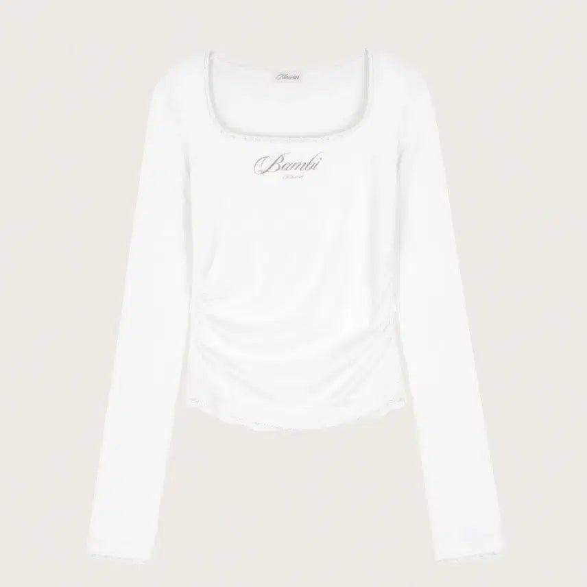 [BUNJANG] Clichy Pure Bambi Lace Top / 클리시어 퓨어 밤비 레이스 탑