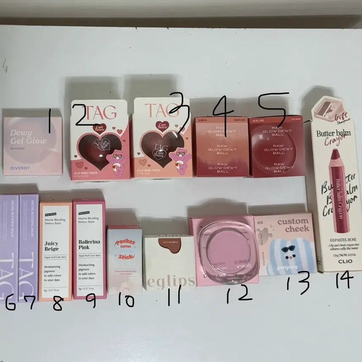 [BUNJANG] 2AM Giberni, Eglips, Dear A, & Keep in Touch Blush / ₩1,000~ 키핀터치 태그 지베르니 투에이엔 이글립스 디어에이 블러셔