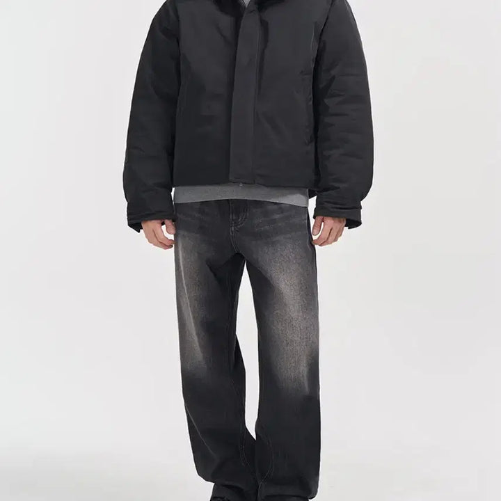 [BUNJANG] TOFFEE Short Padded Bomber Jacket / 토피 숏패딩 봄버