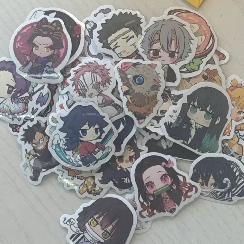 [BUNJANG] Demon Slayer Character Sticker / 귀멸의 칼날 캐릭터 스티커 굿즈