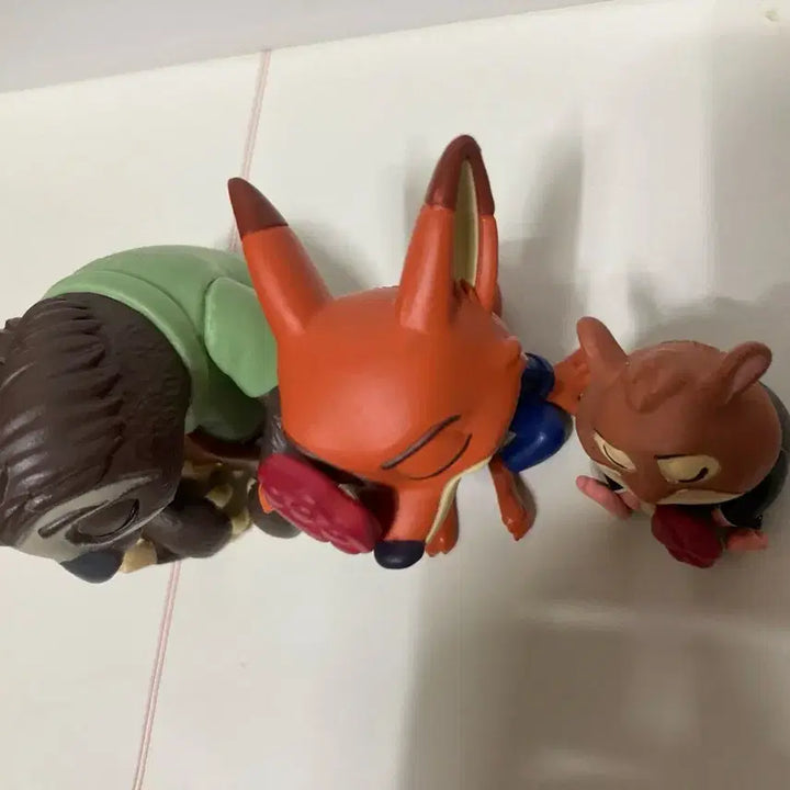 [BUNJANG] Disney Zootopia Nick Flash Lemming Figure Bundle Set / 디즈니 주토피아 닉 플래시 레밍 가챠 피규어 (일괄)