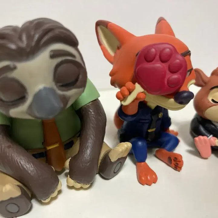 [BUNJANG] Disney Zootopia Nick Flash Lemming Figure Bundle Set / 디즈니 주토피아 닉 플래시 레밍 가챠 피규어 (일괄)