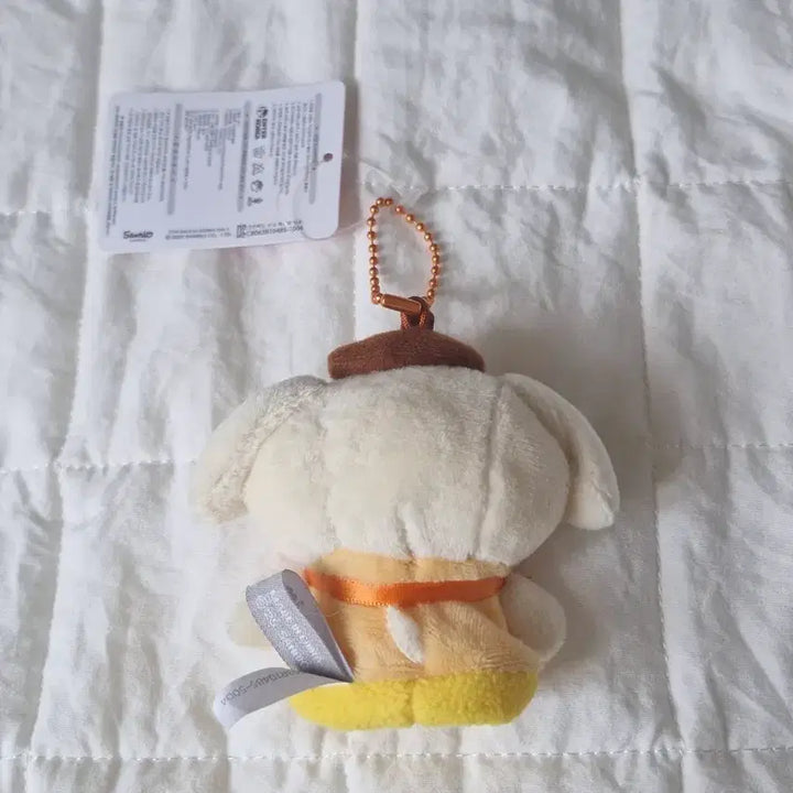 [BUNJANG] Sanrio Pompompurin Finger Puppet Keychain / 산리오 폼폼푸린 손가락 인형 키링