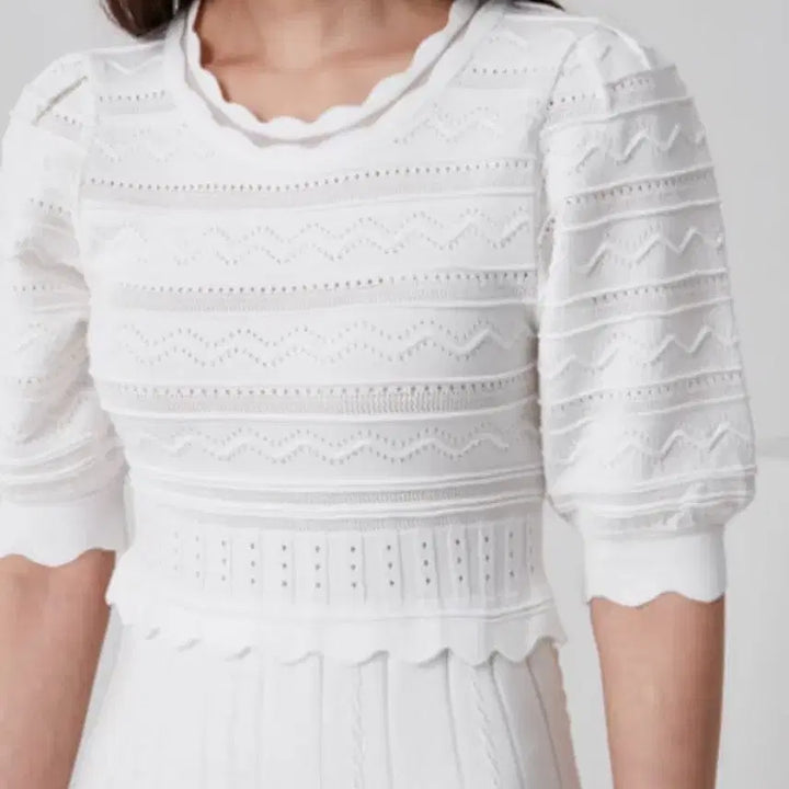 [BUNJANG] Egoist Lace Knit Dress / 에고이스트 레이스 니트 원피스