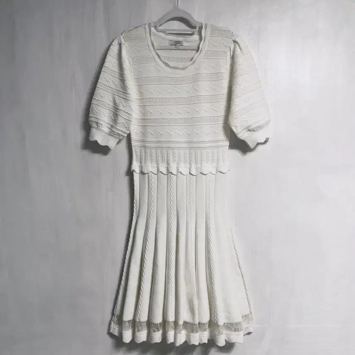 [BUNJANG] Egoist Lace Knit Dress / 에고이스트 레이스 니트 원피스