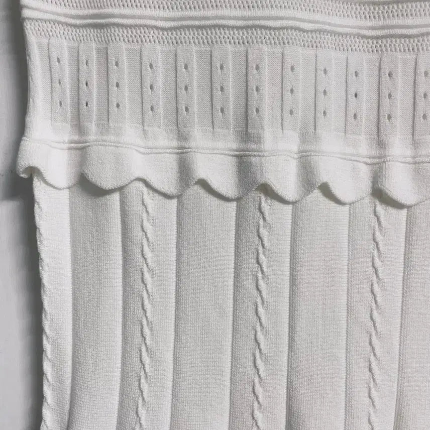 [BUNJANG] Egoist Lace Knit Dress / 에고이스트 레이스 니트 원피스