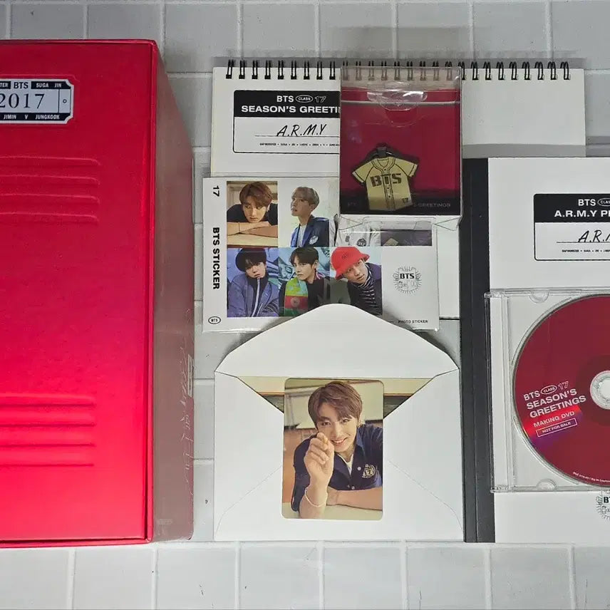 방탄소년단 2017 시즌그리팅 정국 포토카드 포함 bts jungkook