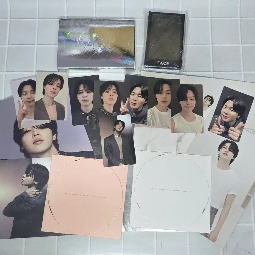 방탄소년단 지민 뮤즈 개봉 세트 풀셋 bts jimin muse