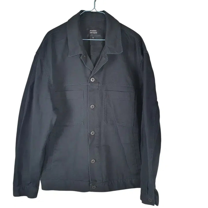 [SOLD OUT] 무신사 스텐다드 블랙 데님 청자켓 XL