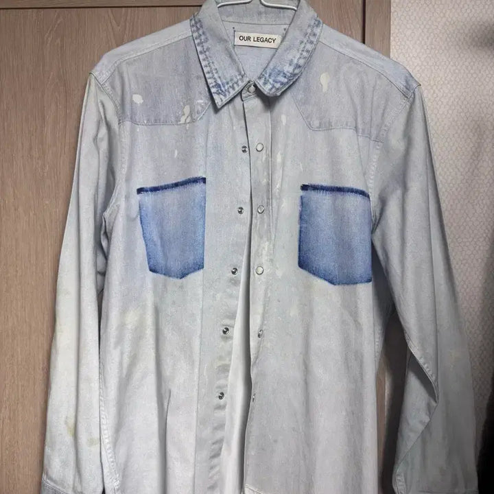 [BUNJANG] Our Legacy Western Shirt / 아워레가시 22ss 웨스턴 셔츠 size 52