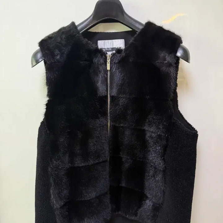 [BUNJANG] Jung Ho Jin Mink Fur Vest / Jung Ho Jin 정호진 밍크 퍼 조끼 (90-160)