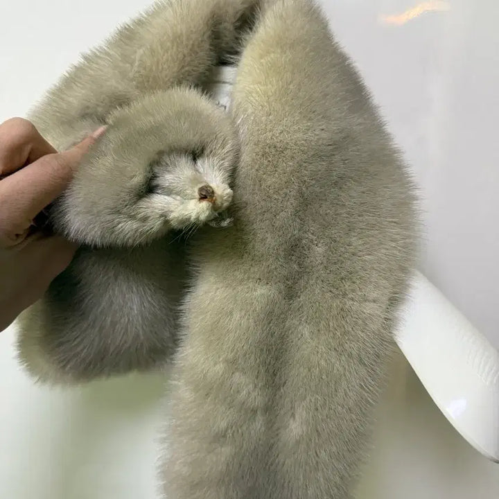 [BUNJANG] Mink Scarf / 밍크 목도리