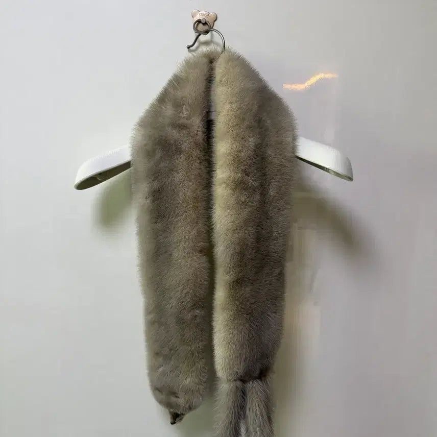 [BUNJANG] Mink Scarf / 밍크 목도리