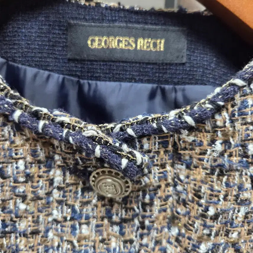 [BUNJANG] Georges Rech Tweed Vest / 조르쥬레쉬  트위드조끼