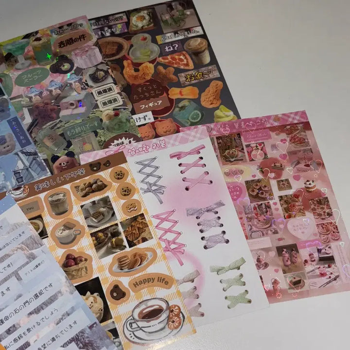 [BUNJANG] Assorted Stickers Bundle Set / 다꾸 스티커10 일괄판매