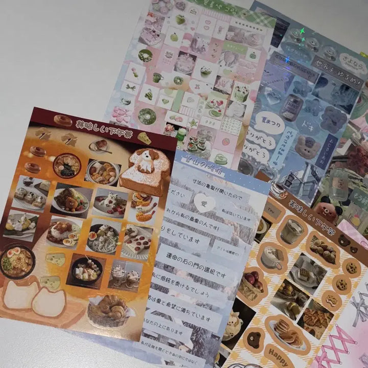 [BUNJANG] Assorted Stickers Bundle Set / 다꾸 스티커10 일괄판매