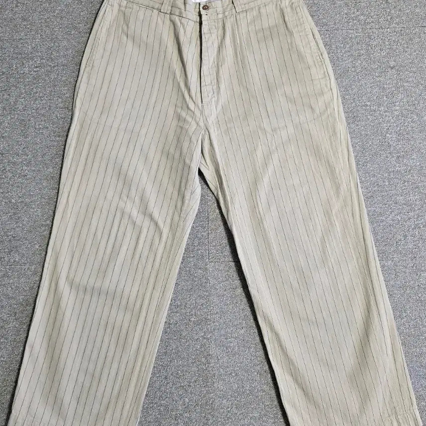[BUNJANG] Elastico Stripe Work Pants 36 / 엣라코 스트라이프 워크팬츠 36 면바지 엣라스트