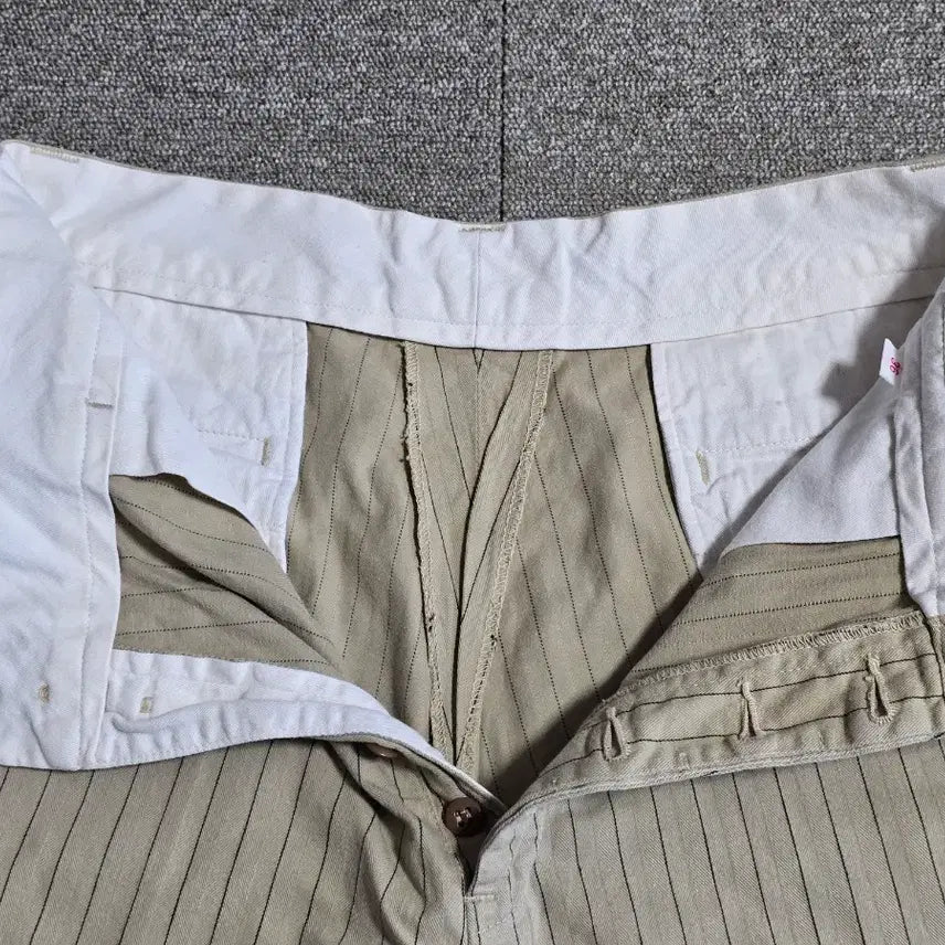 [BUNJANG] Elastico Stripe Work Pants 36 / 엣라코 스트라이프 워크팬츠 36 면바지 엣라스트