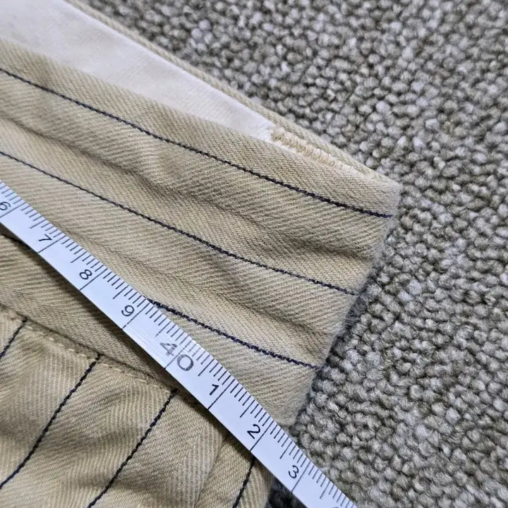 [BUNJANG] Elastico Stripe Work Pants 36 / 엣라코 스트라이프 워크팬츠 36 면바지 엣라스트