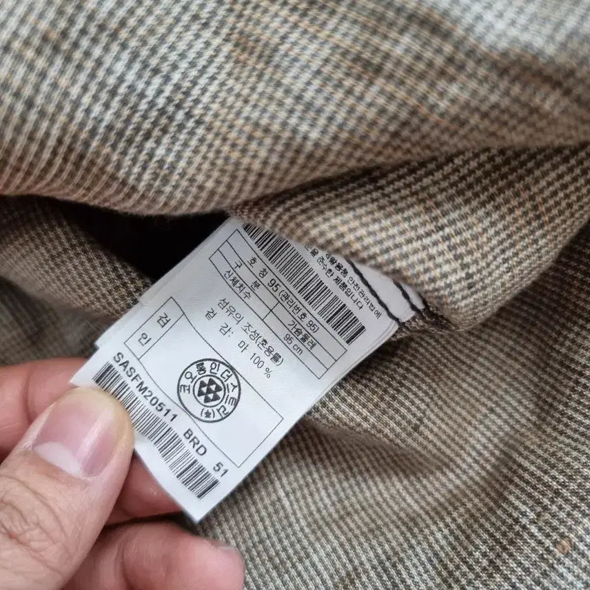 [BUNJANG] Series Linen Long Sleeve Shirt (Size 95) / 시리즈 린넨 긴팔 셔츠 95