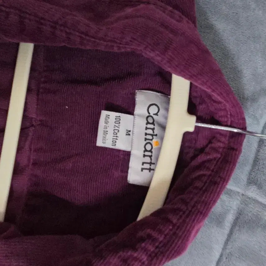 [BUNJANG] Carhartt Corduroy Shirt Purple / 칼하트 코듀로이 셔츠 퍼플