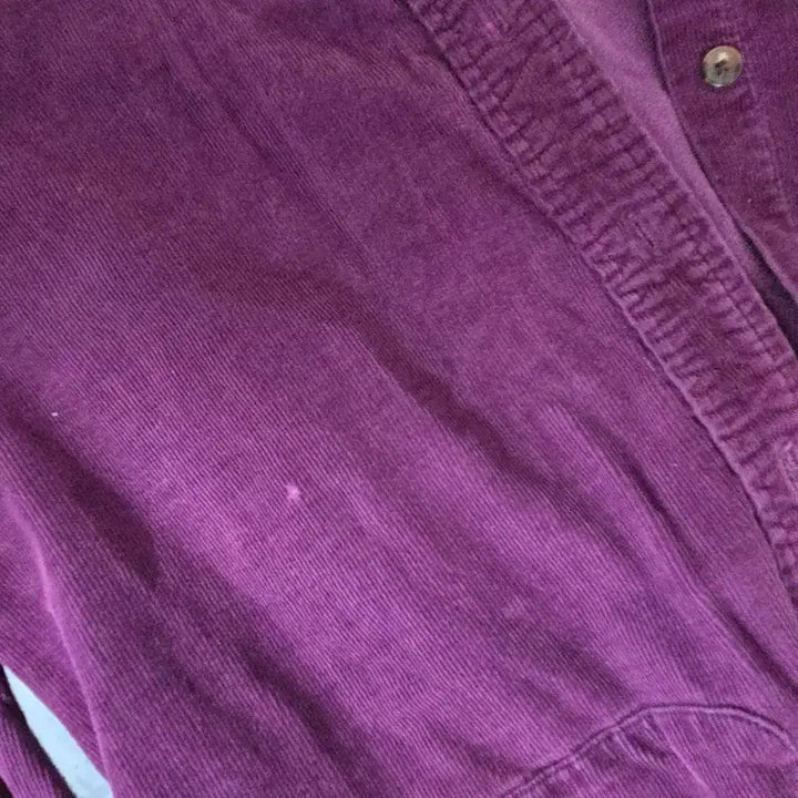 [BUNJANG] Carhartt Corduroy Shirt Purple / 칼하트 코듀로이 셔츠 퍼플