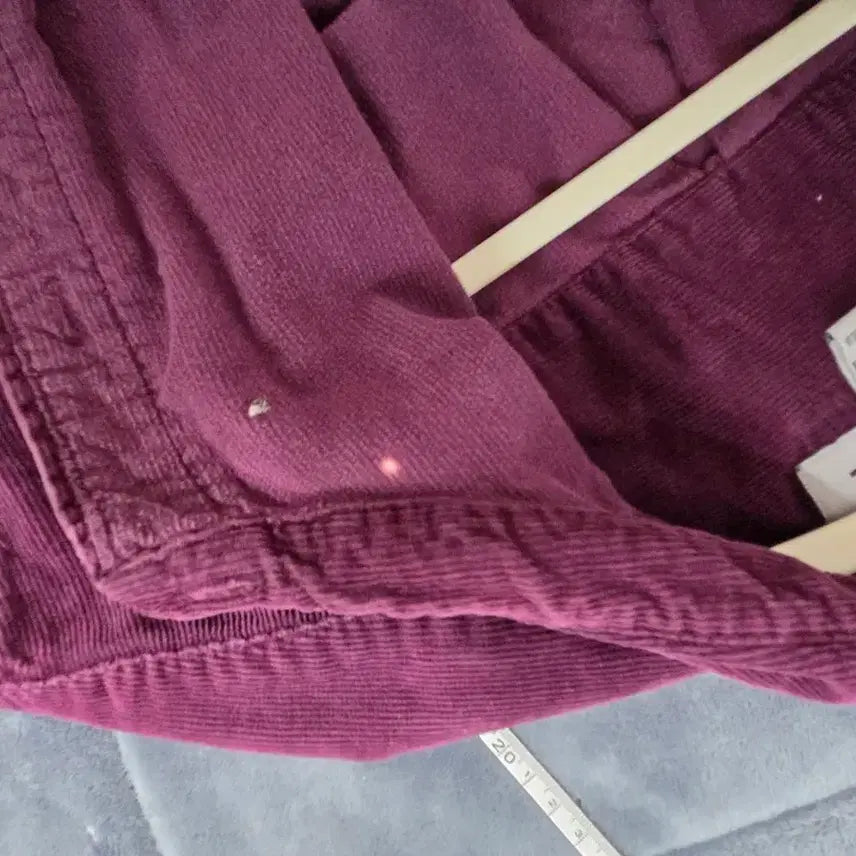 [BUNJANG] Carhartt Corduroy Shirt Purple / 칼하트 코듀로이 셔츠 퍼플