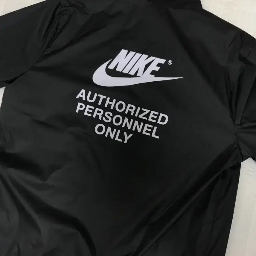 [BUNJANG] Nike Full-Zip Woven Jacket Black / 나이키 풀집 우븐 자켓 블랙