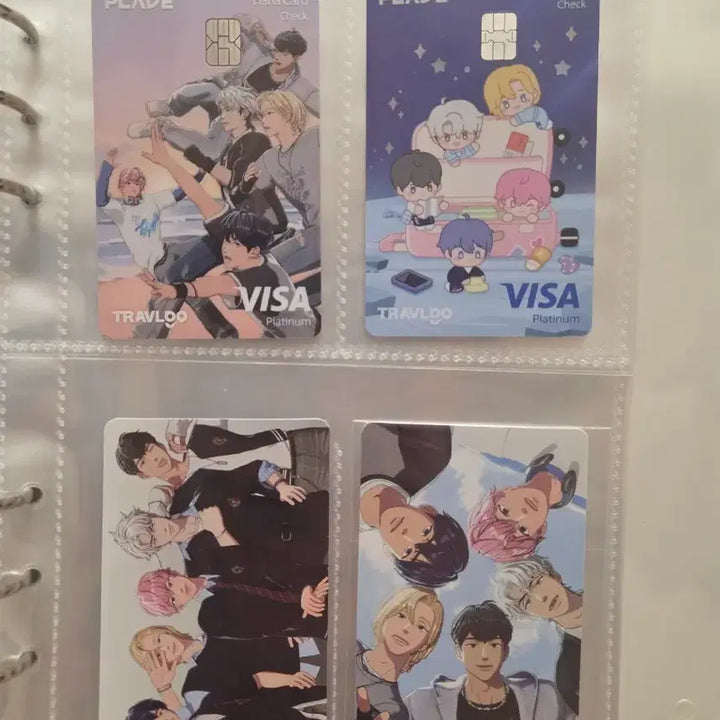 플레이브 하나카드 풀셋(1,2차포토카드/체크카드/러기지택/브마 )