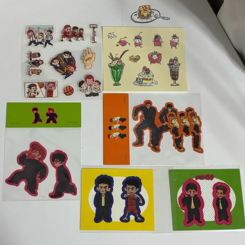 [BUNJANG] Gogoma Slam Dunk Sticker Bundle Set / 고고마님 슬램덩크 스티커 전종일괄
