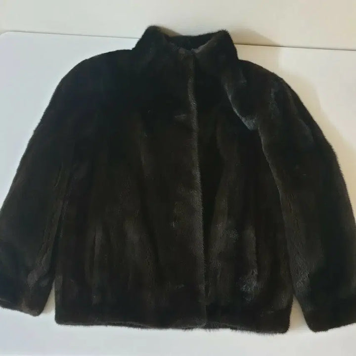 [BUNJANG] Blackgama Mink Fur Jacket / 진도 모피 블랙그라마 자켓