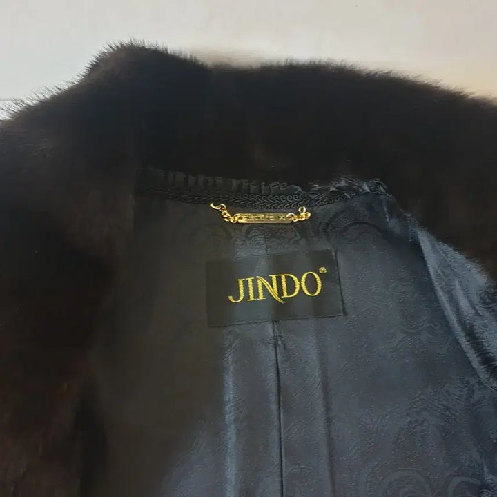 [BUNJANG] Blackgama Mink Fur Jacket / 진도 모피 블랙그라마 자켓