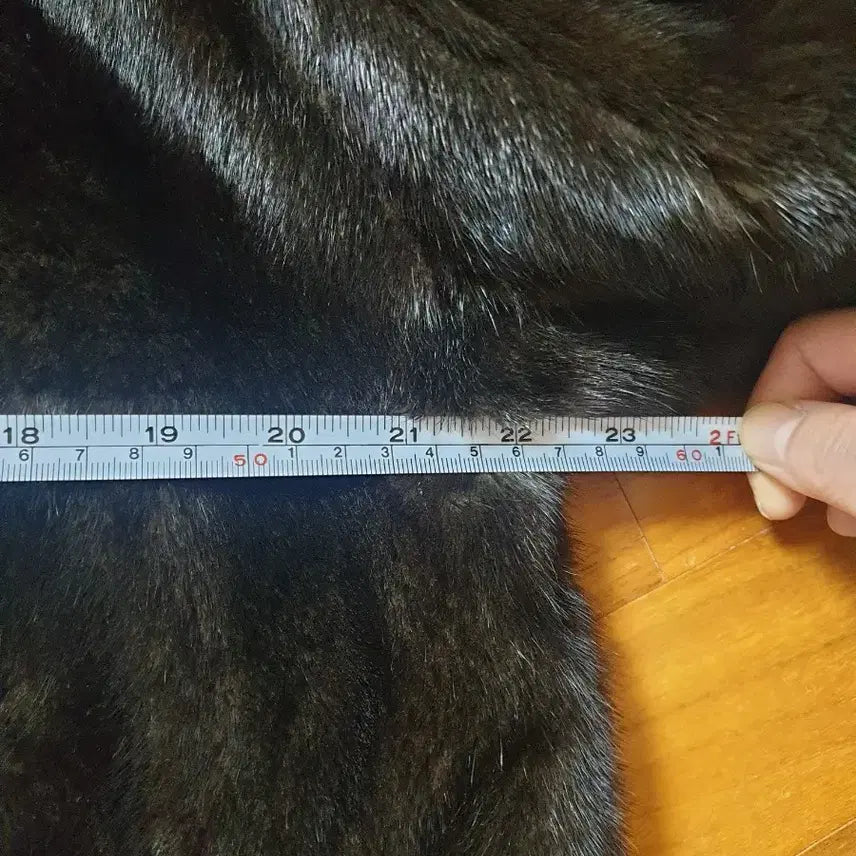 [BUNJANG] Blackgama Mink Fur Jacket / 진도 모피 블랙그라마 자켓