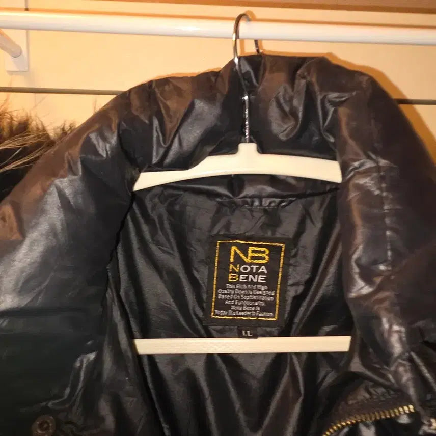 [BUNJANG] Vintage Black Semi-Gloss Padded Jacket / 빈티지 블랙 반유광 패딩 점퍼