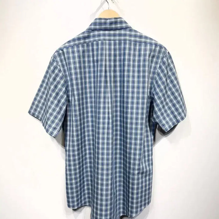 [BUNJANG] Brooks Brothers Original Check Polo Short Sleeve Shirt [L] / 브룩스브라더스 오리지널 체크 폴로 반팔셔츠[L]