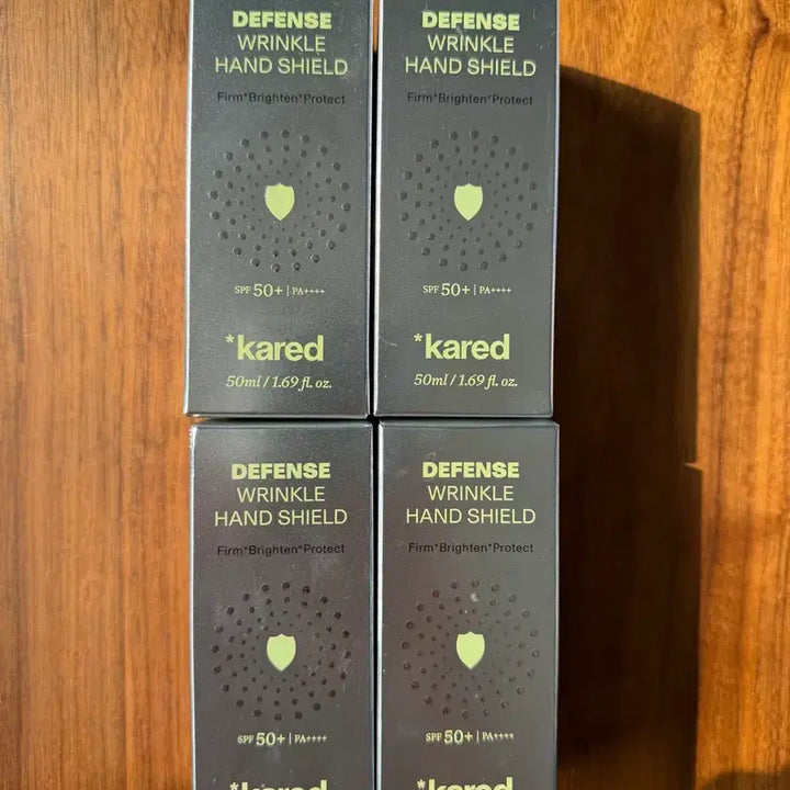 [BUNJANG] Cared Defense Hand Shield Sunscreen SPF 50+ (4 pieces) / 케어드 디펜스 링클 핸드 쉴드 썬크림 SPF 50+ 4개