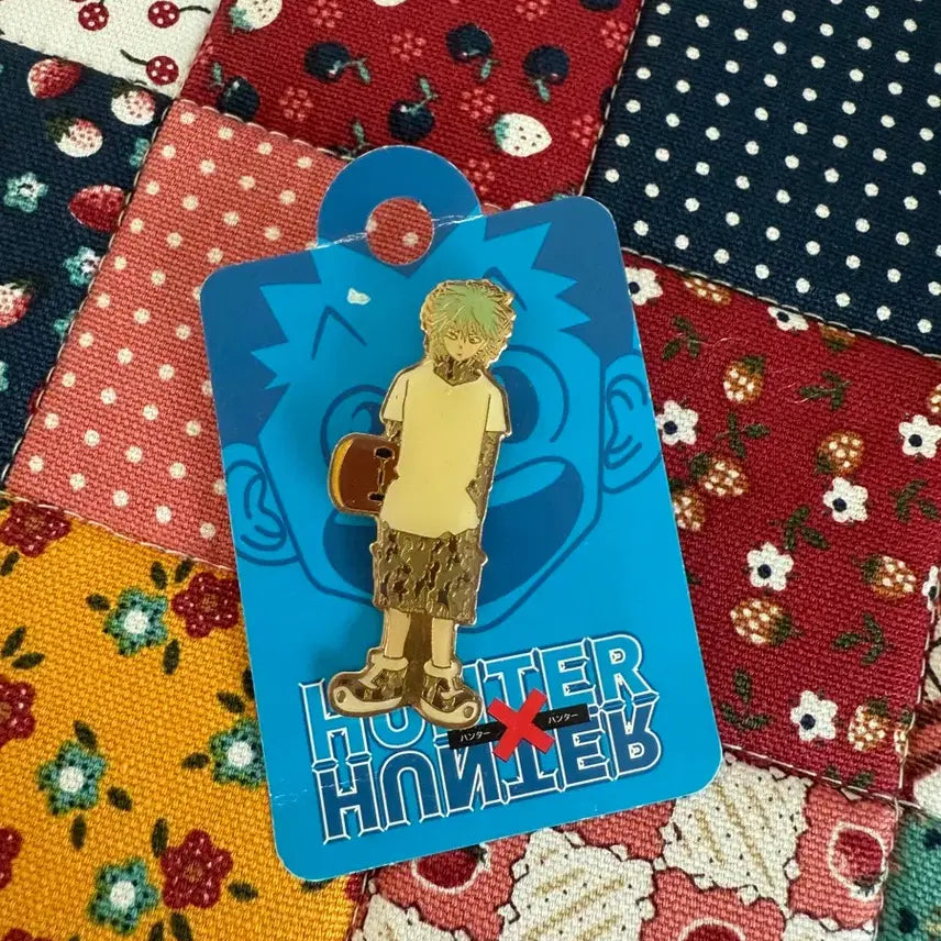 [BUNJANG] Hunter X Hunter Killua Classic Badge / 25. 헌터X헌터 키르아 고전 배지 뱃지