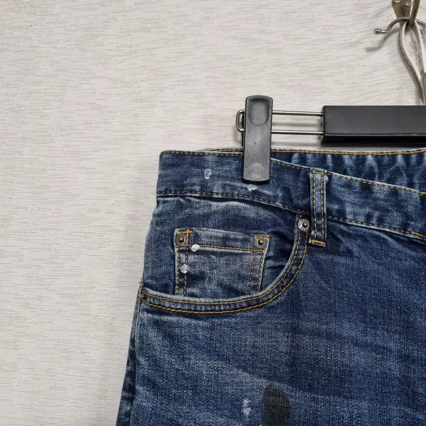 [BUNJANG] Dsquared2 31-32 Inch Denim Jeans / ㅡ 디스퀘어드2 데미지진 남 골반핏 31-32인치ㅡ0213