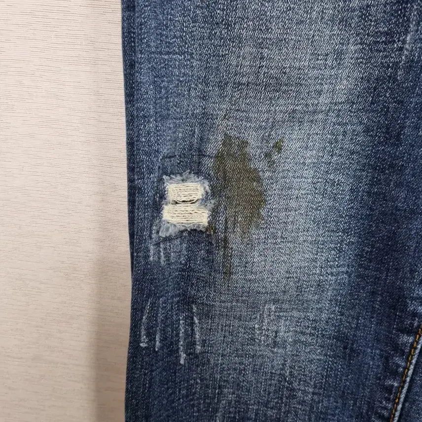 [BUNJANG] Dsquared2 31-32 Inch Denim Jeans / ㅡ 디스퀘어드2 데미지진 남 골반핏 31-32인치ㅡ0213