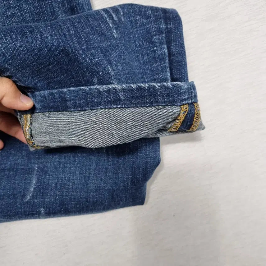 [BUNJANG] Dsquared2 31-32 Inch Denim Jeans / ㅡ 디스퀘어드2 데미지진 남 골반핏 31-32인치ㅡ0213